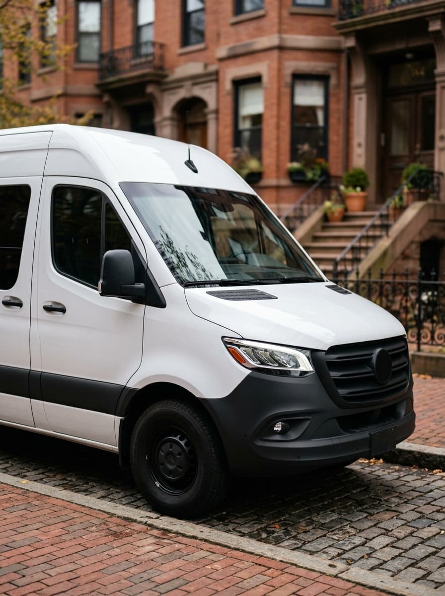 Boston Sprinters modern Sprinter Van fleet vehicle in Boston